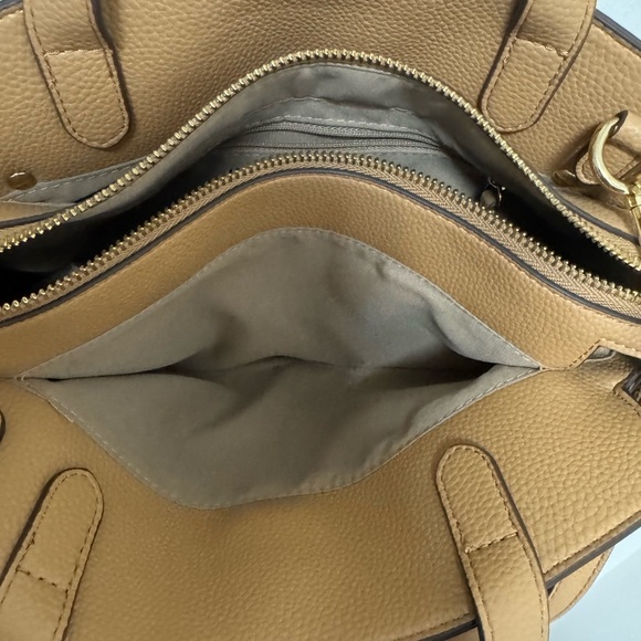 Nanette Lepore Brown and White Classic Crossbody Bag 11.5 x 7 inch. - Picture 6 of 11